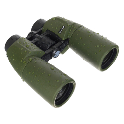 Бинокль Levenhuk Army 7x50 с сеткой - Влагозащищенный корпус с обрезиненным покрытием