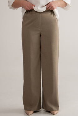 Брюки женские 3393ВЕБ, мусковадо #479Мус023393ВЕБ