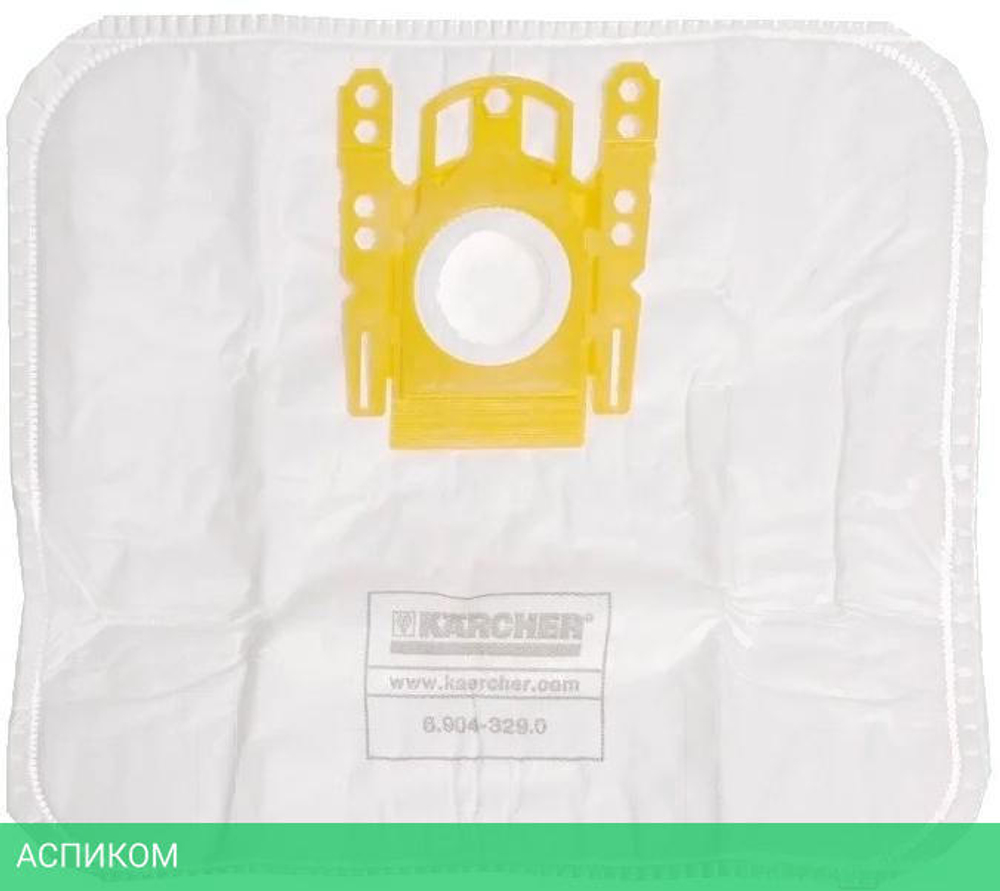 Комплект одноразовых мешков для пылесоса Karcher 6.904-329.0