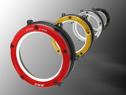 CCV4L01 DBK CLEAR CLUTCH COVER EVO LED (P V4, SF V4, MTS V4)