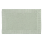 Коврик для ванной с фактурным бортиком мятного цвета из коллекции essential, 50x80 см