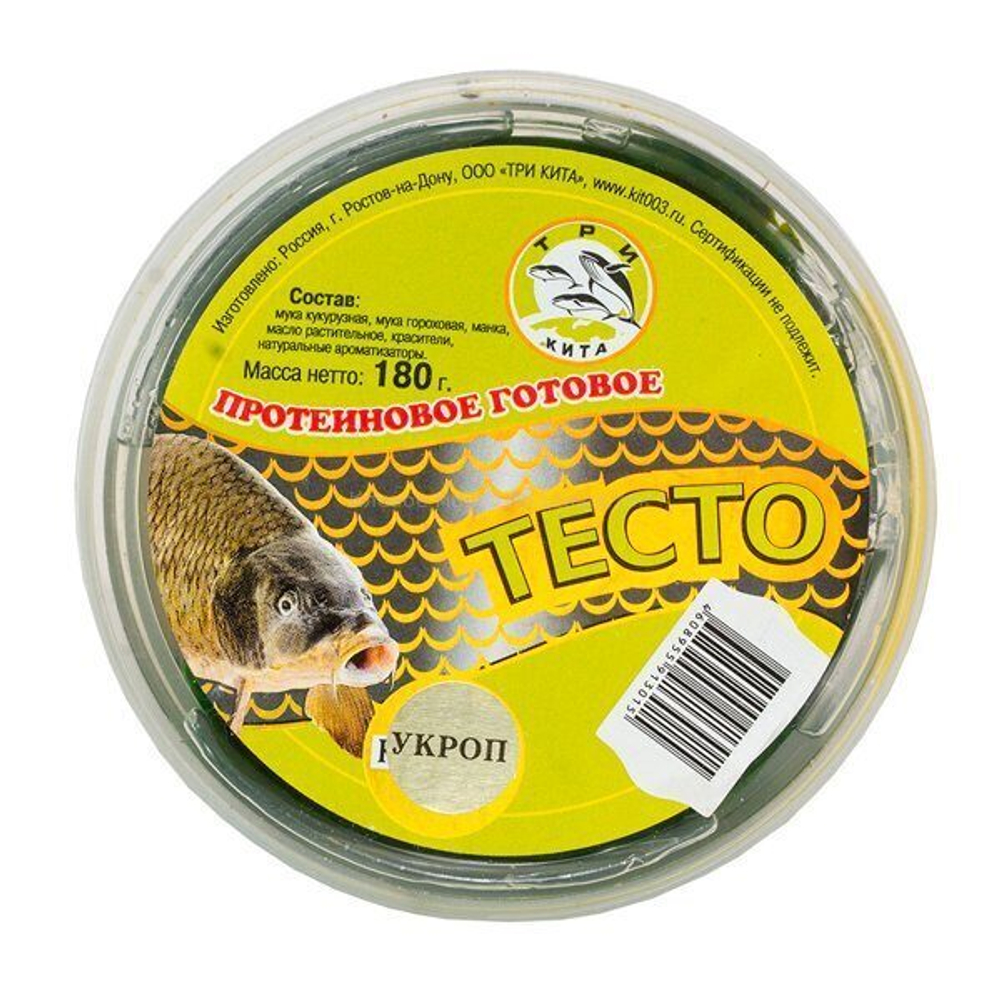 Тесто протеин.180гр Укроп