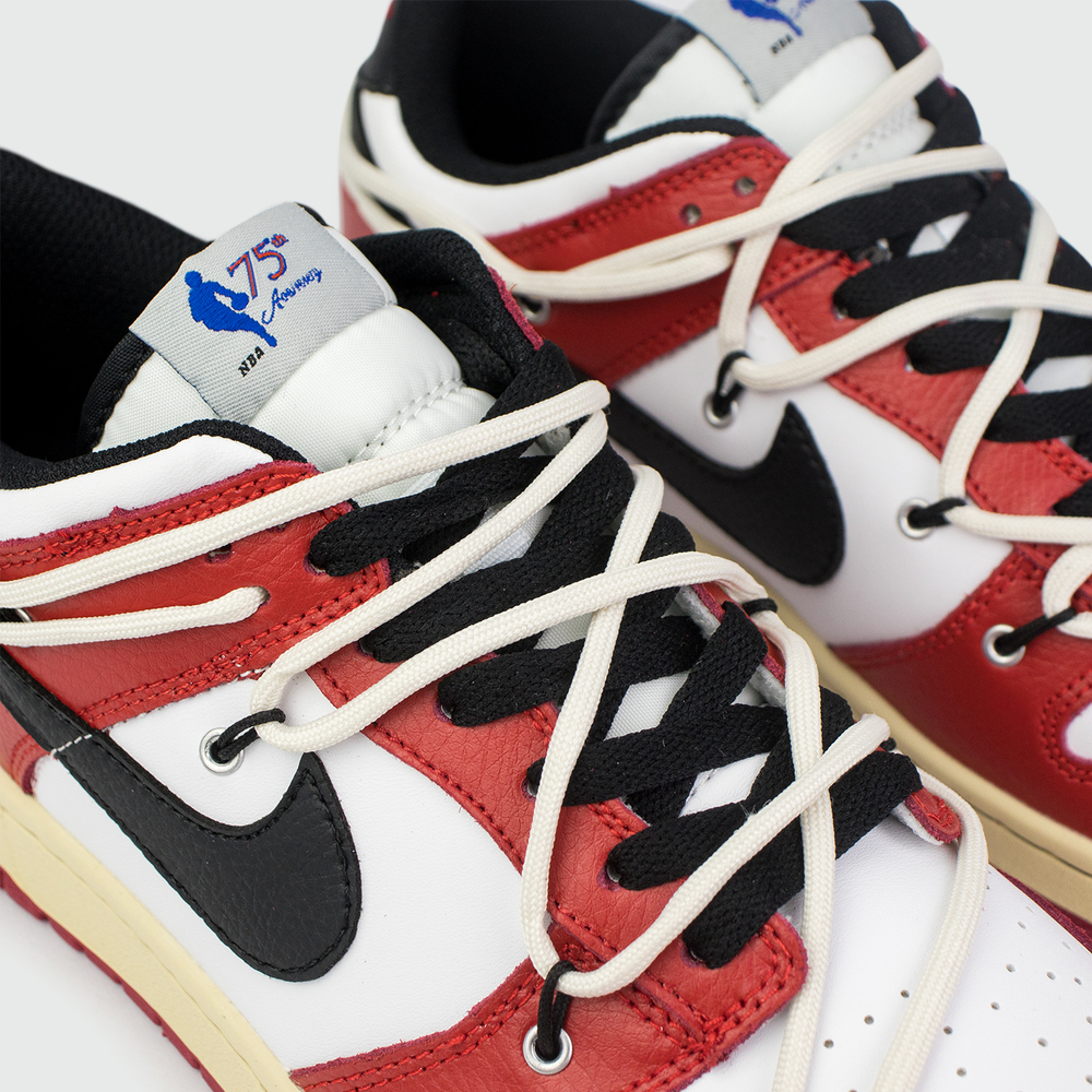 Кроссовки Nike Dunk Low x Off-White Red / Black