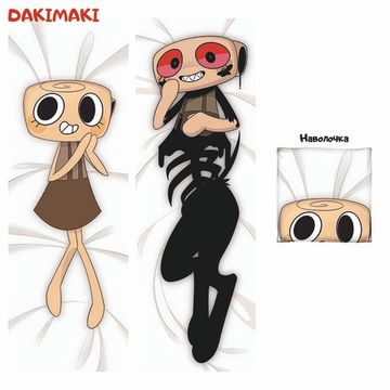 Дакимакура Шелли и Твистед Шелли Мир Денди арт. 1247