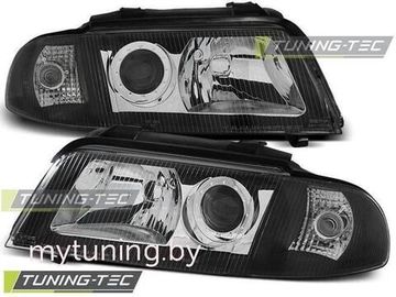 Передние фары Audi A4 B5 black