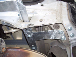 Фаркоп оцинкованный Galia T053A для Toyota Corolla Verso 2004-2009(паспорт и сертификат в комплекте)(без электрики)