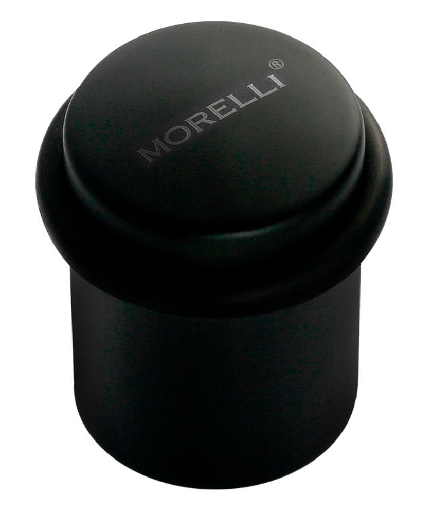 Ограничитель MORELLI DS3 BL черный матовый (столбик 40 мм)