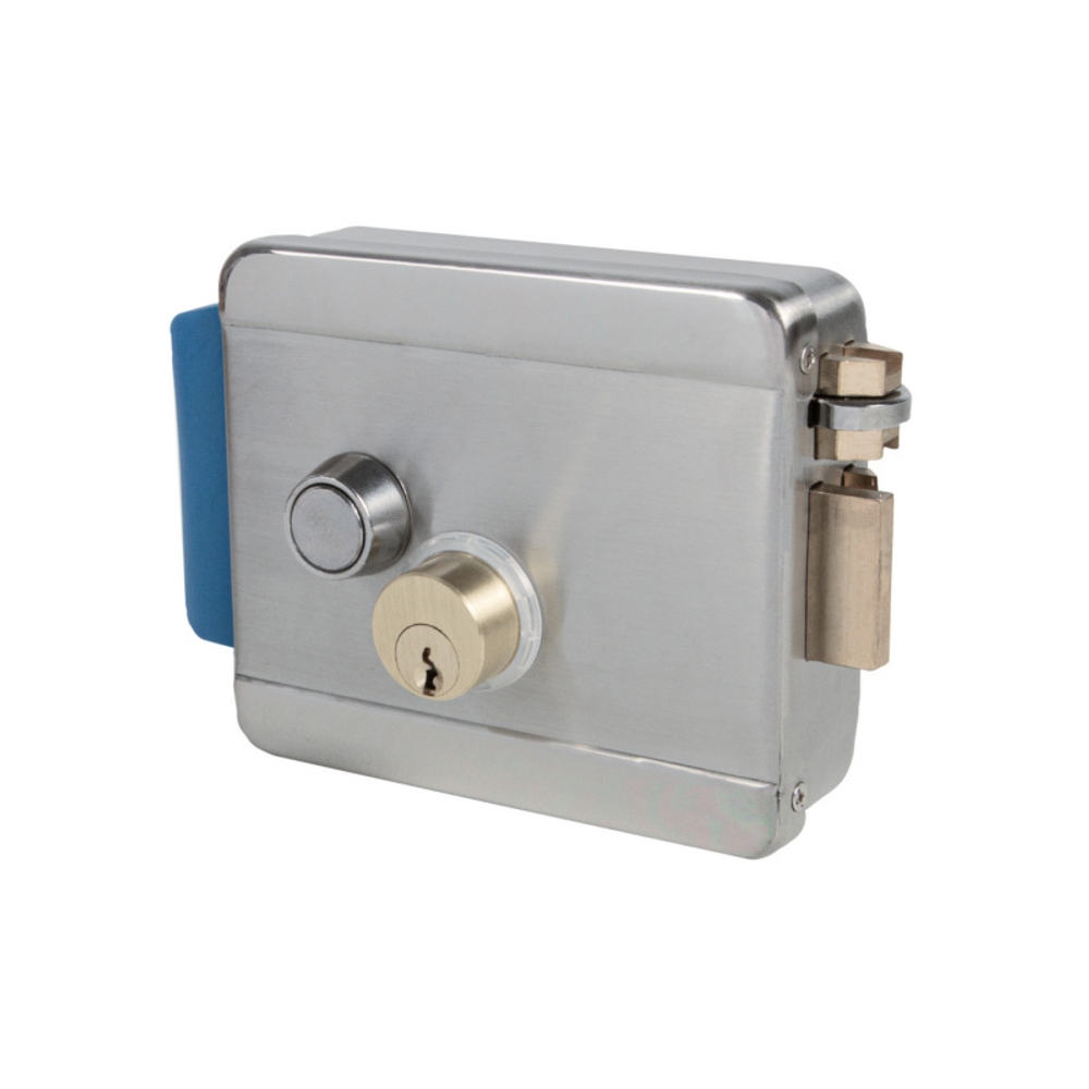 Замок FUARO-2369 INOX накладной электромеханический