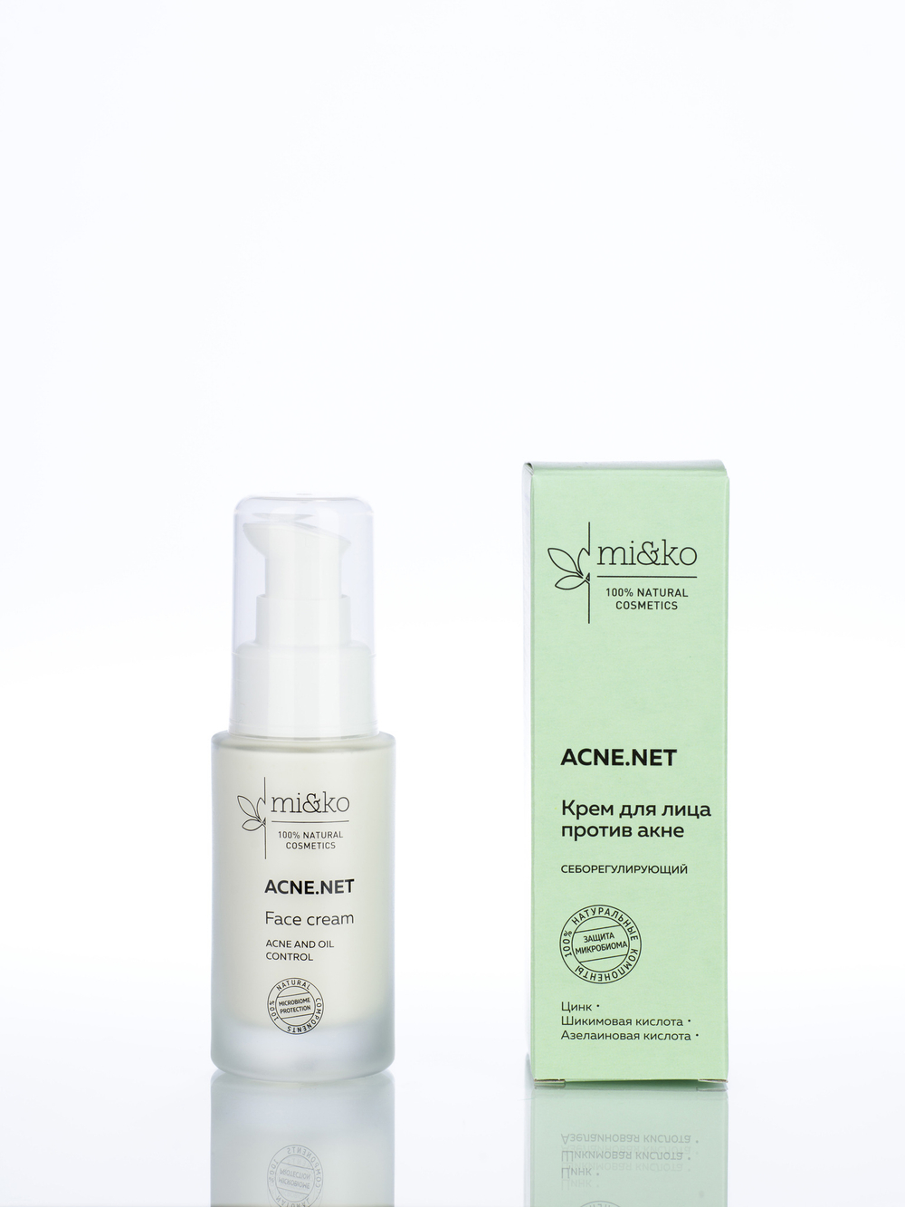 Крем для лица Mi&ko себорегулирующий против акне Acne.net (30мл)