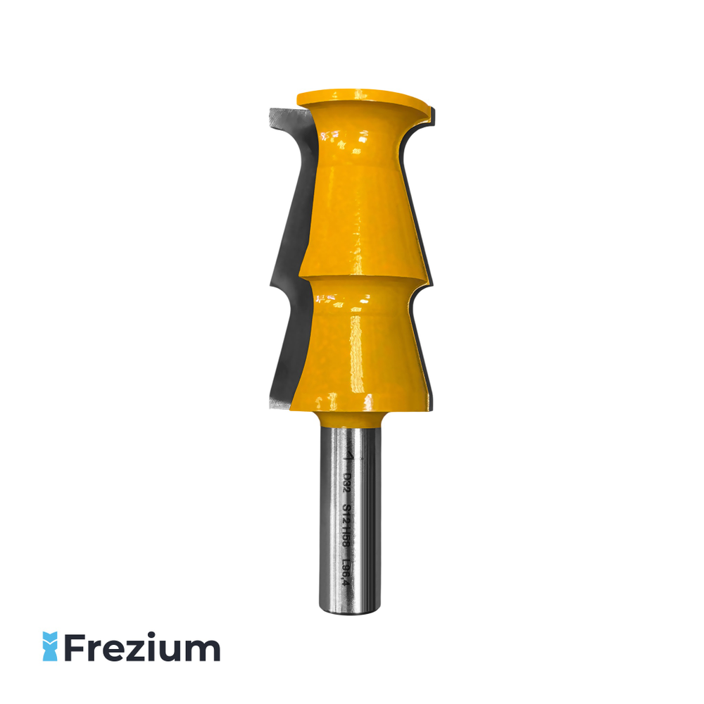 Фреза фигура по дереву 32x12x57 мм