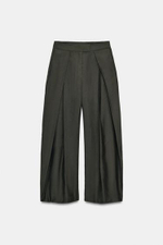 Брюки с широкими штанинами из коллекции ZW - ZARA