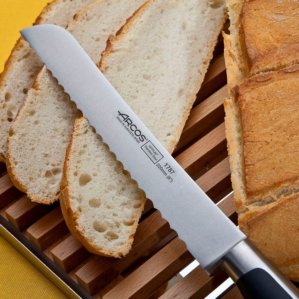 Нож кухонный для хлеба 22см Arcos Kyoto Испания фото