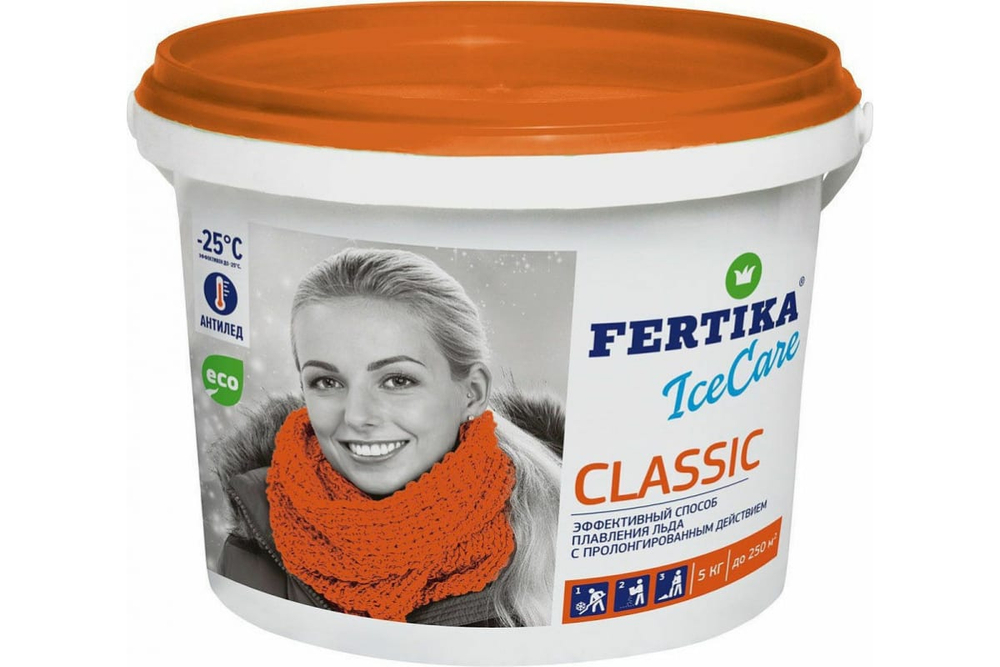 Реагент Фертика (антилед) 5 кг CLASSIC (ведро)