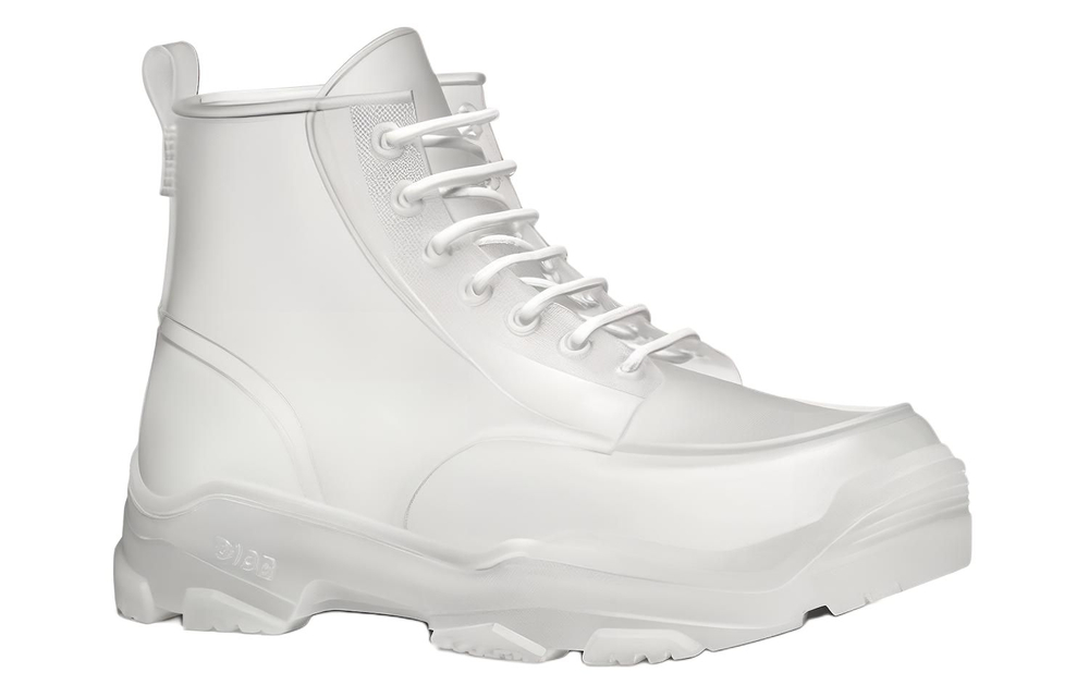DIOR Rubber Boots Beige
