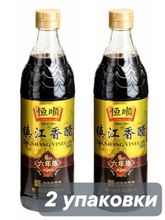 Уксус рисовый Чжэньцзянский Heng Shun 6 лет 580 мл x 2 шт