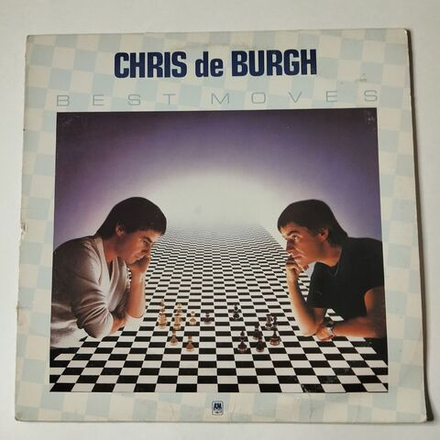 Винтажная виниловая пластинка LP Chris de Burgh Best Moves (Canada 1981)