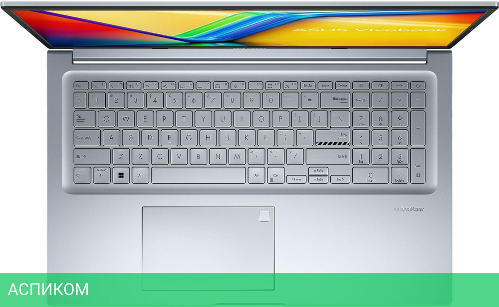 Ноутбук ASUS Vivobook 17X M3704YA-AU161 Cool Silver (90NB1191-M006W0)
