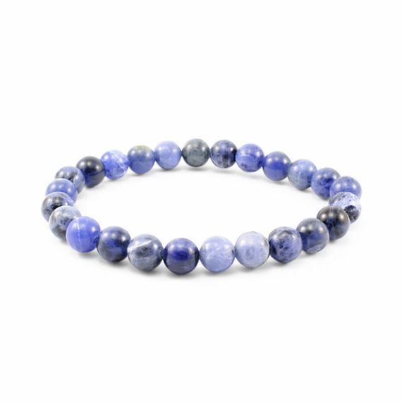 Браслет из содалита коллекция Классика