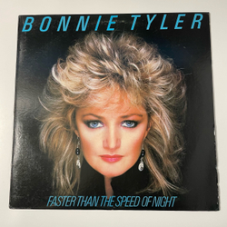 Винтажная виниловая пластинка LP Bonnie Tyler, Faster Than The Speed Of Night (США 1983)