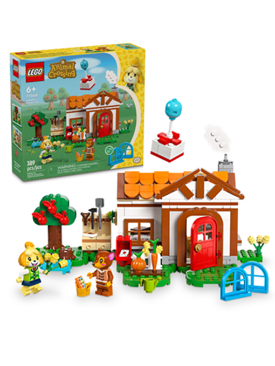 Конструктор Лего Анимал Кроссинг Посещение дома Изабель 77049 LEGO Animal Crossing Isabelle’s House Visit 389 деталей 6+