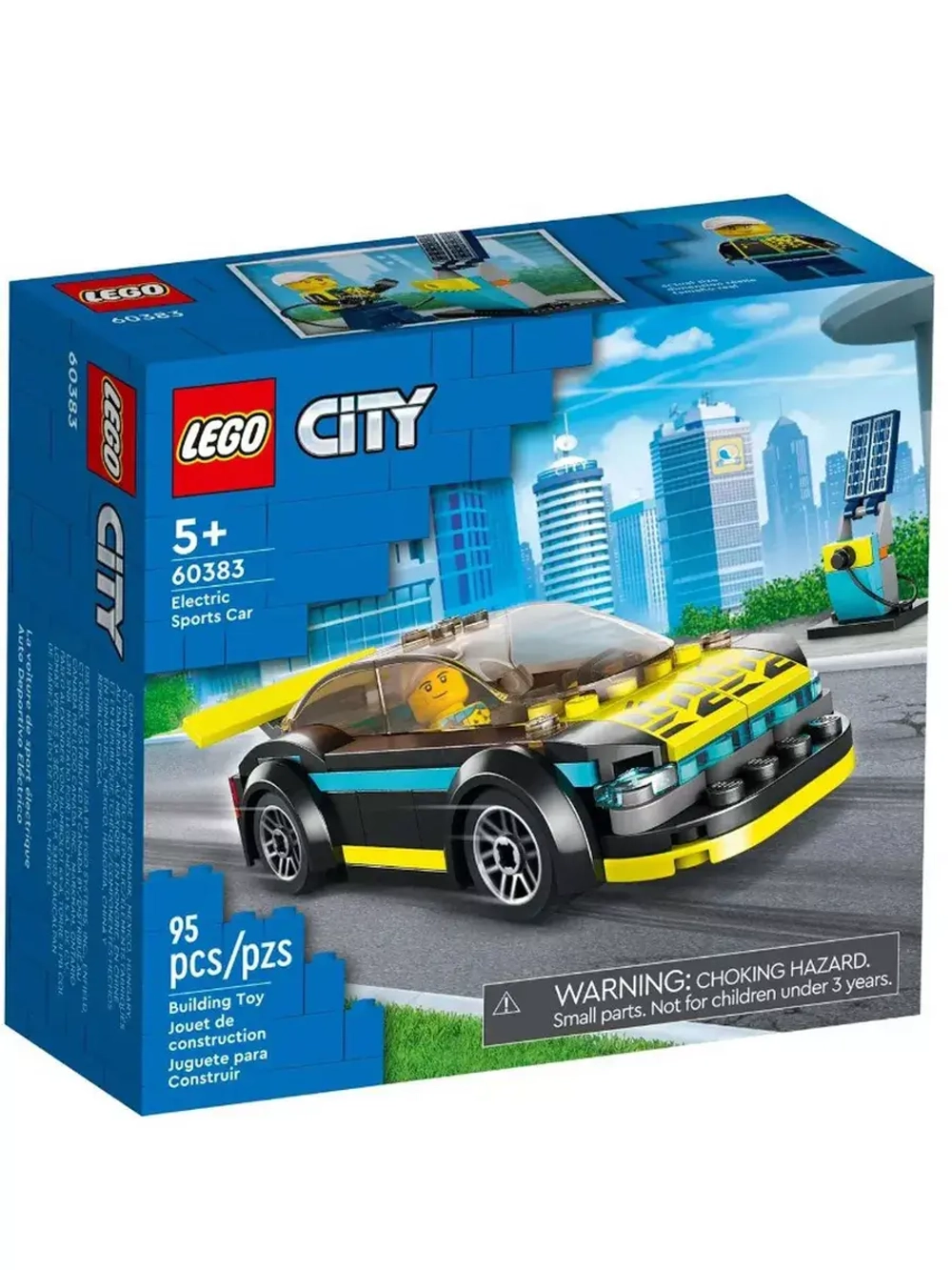 Лего Сити 60383 Электрический спорткар Lego City
