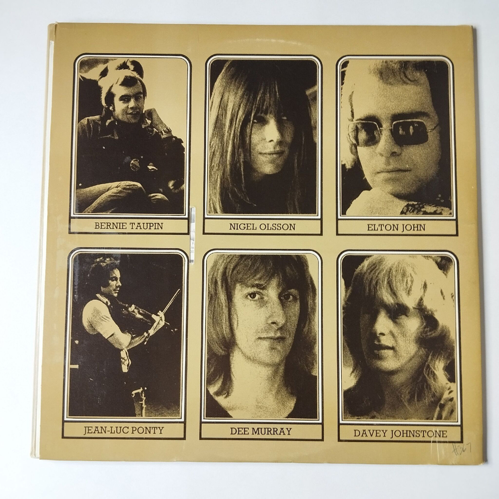 Винтажная виниловая пластинка LP Elton John Honky Chateau (USA 1972) Rocket Man