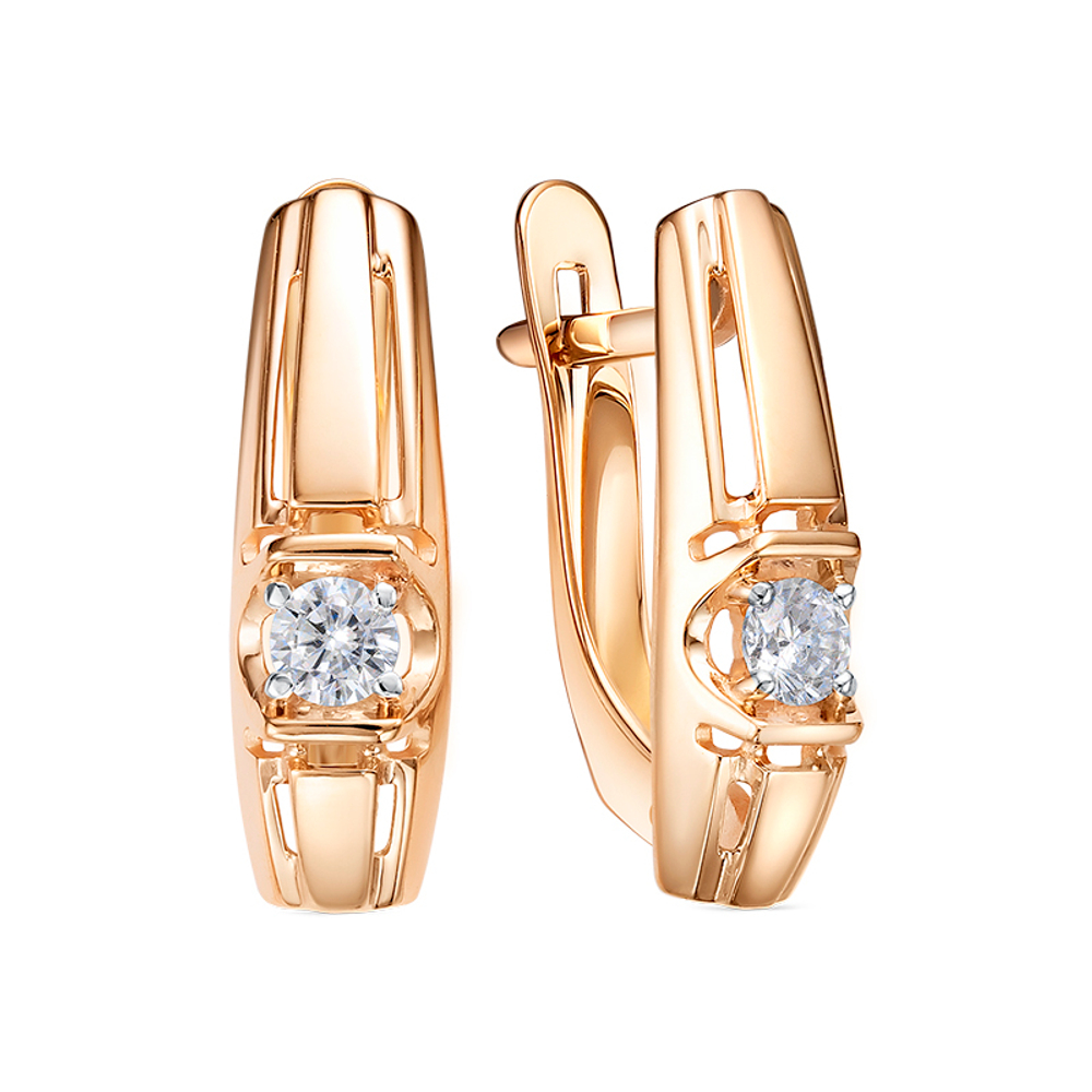 Серьги из золота 585 пробы