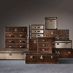 Комод Restoration Hardware Ампель коричневый США коллекция