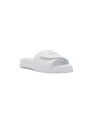 Кожаные шлепанцы cocco Buscemi - белый(BCS22720)