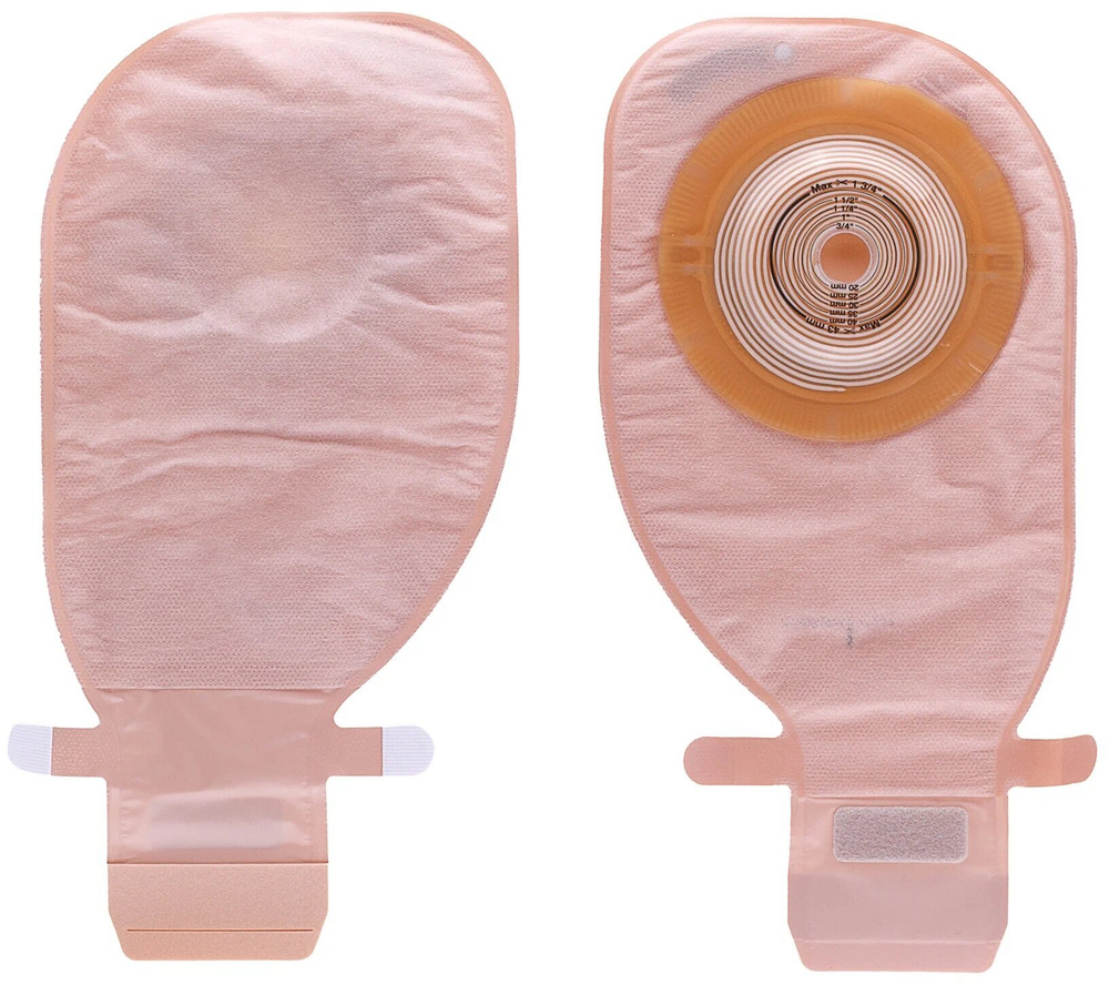 (10 шт) Калоприемник 17511 конвексный для втянутых стом, Coloplast, однокомпонентный, дренируемый, с фильтром.