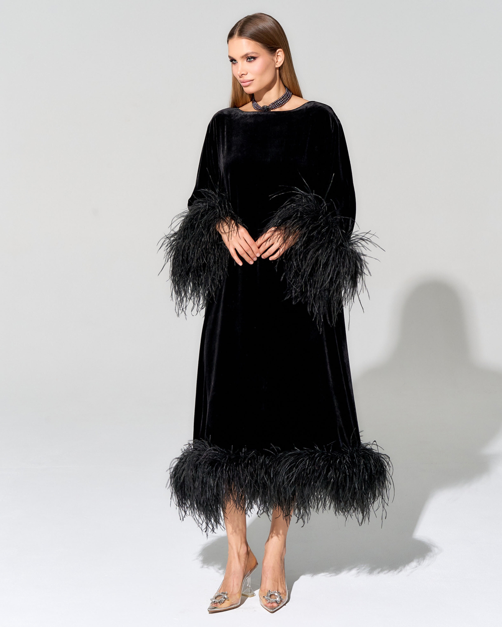 Платье Charm из премиального бархата