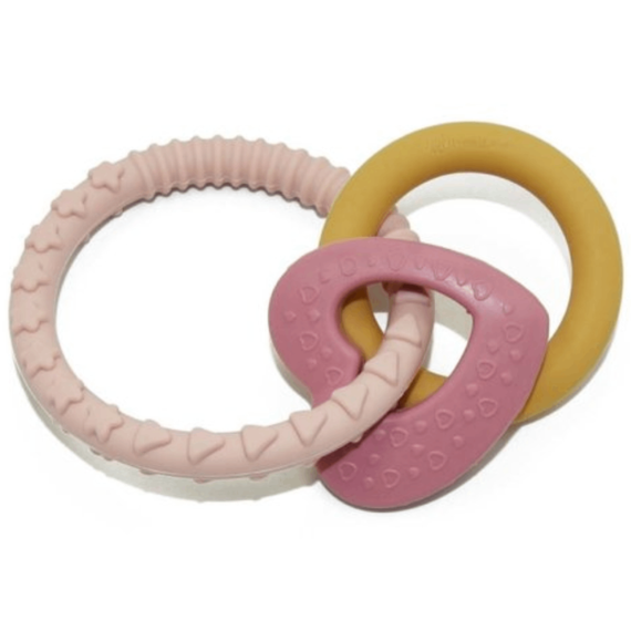 Damaq qaşıyıcı\PETITE&amp;MARS Silicone teether Love