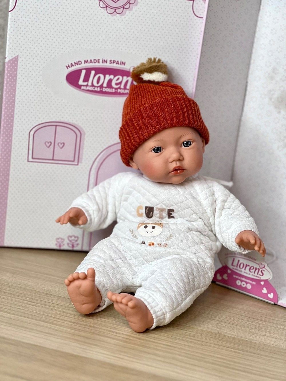 Кукла Llorens мягконабивная 31см Little Baby Cute (63304)