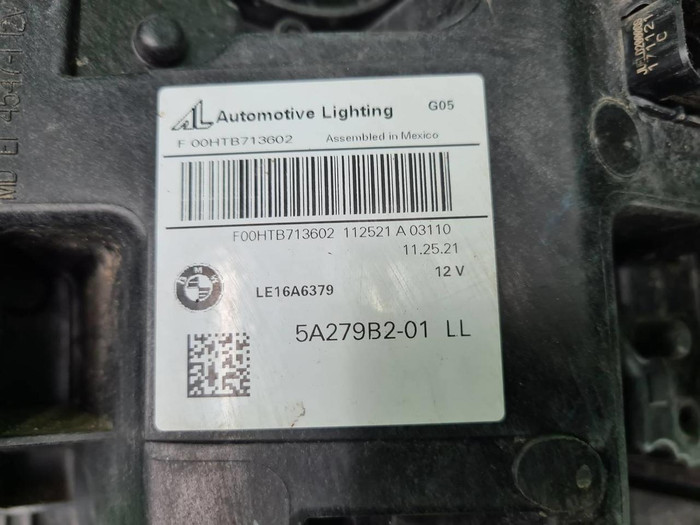 Фара правая BMW X5 G05 X6 G06 (18-23) Laser Black