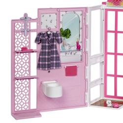 Кукольный домик Mattel Barbie, с мебелью и аксессуарами, HCD47