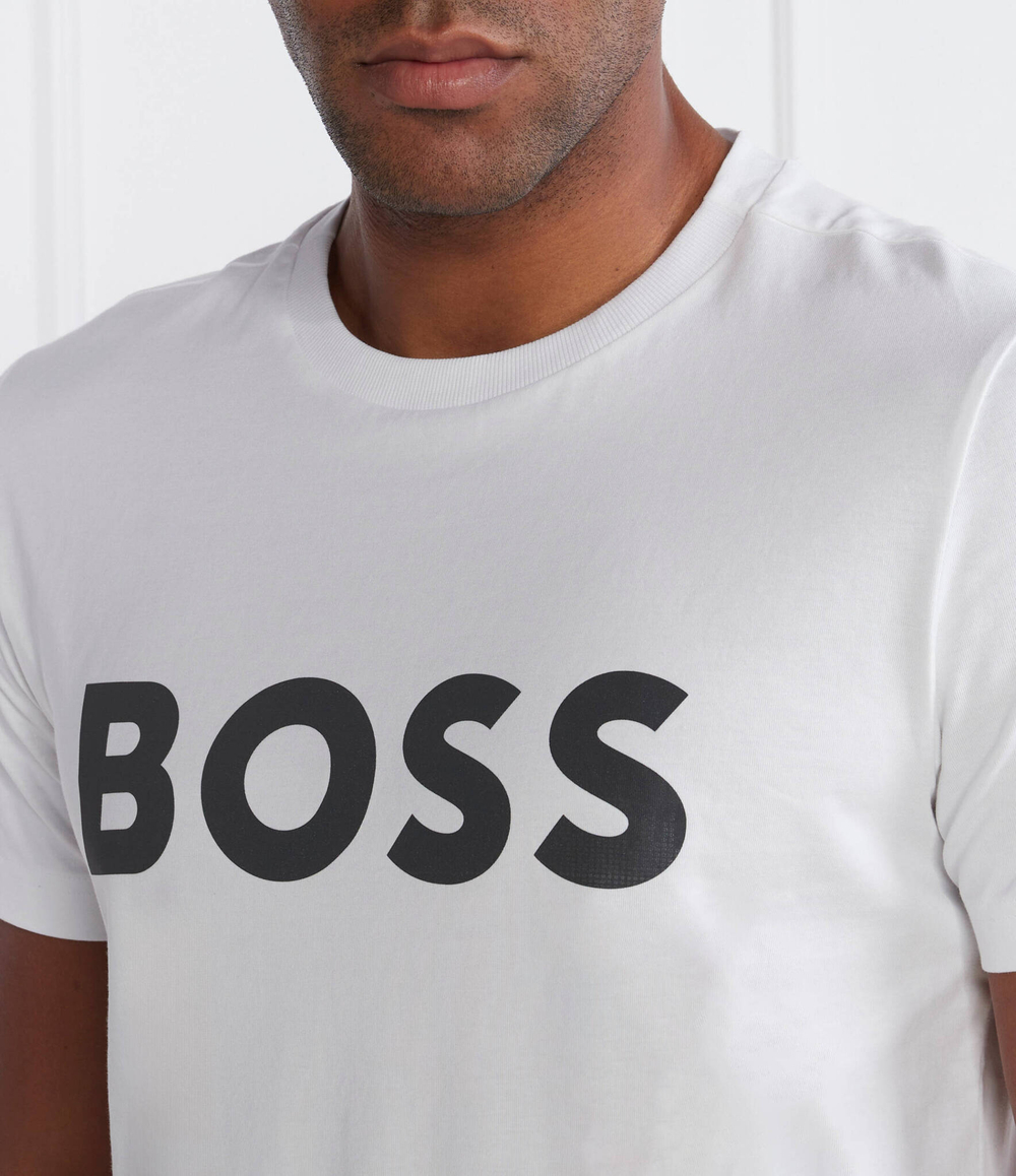 Футболка Tee Mirror 1 BOSS GREEN - белый(50506363)