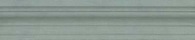 Бордюр Багет Браганса голубой матовый (BLE021)