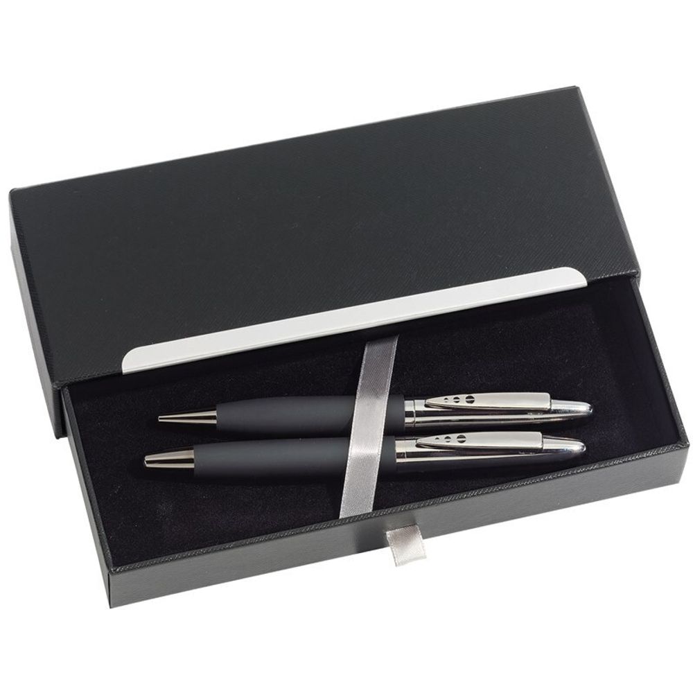 Письменный набор BLACK ELEGANCE, чёрный