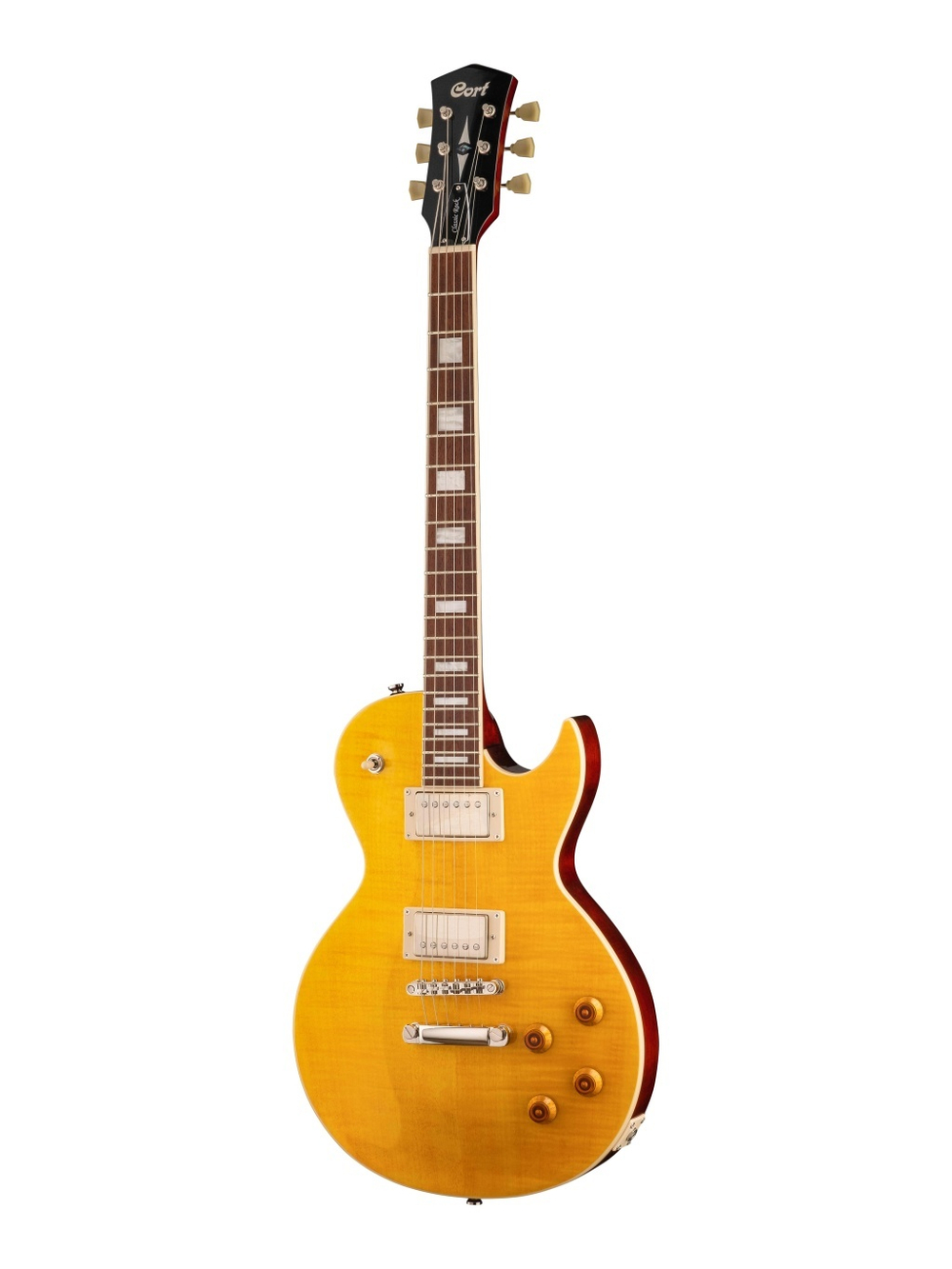 CR250-ATA Classic Rock Электрогитара, цвет янтарь, Cort