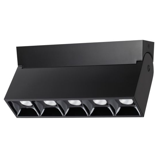 358322 OVER NT19 380 черный Светильник накладной IP33 LED 4000К 25W 110-265V EOS