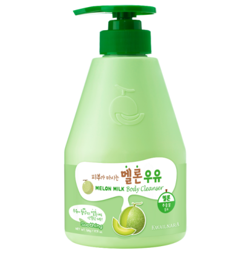 Kwailnara Melon Milk Body Cleanser увлажняющий гель для душа Дыня и Молоко