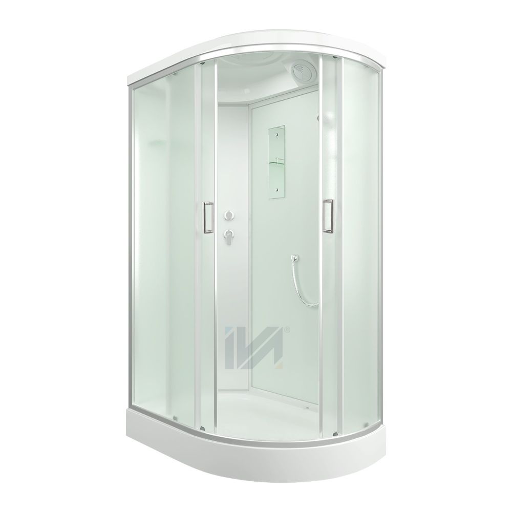 Душевая кабина IVA SC012CML 1200*800*2150 низкий поддон, светлое стекло