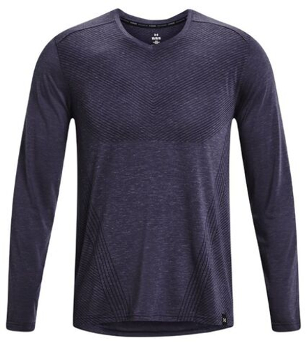 Теннисная футболка Under Armour Men's UA Breeze Long Sleeve - black/reflective