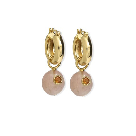 Lizzie fortunato cursive best sale earrings