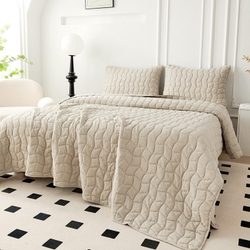 Покрывало 230x250 Sofi De MarkO Минелла светло-бежевое