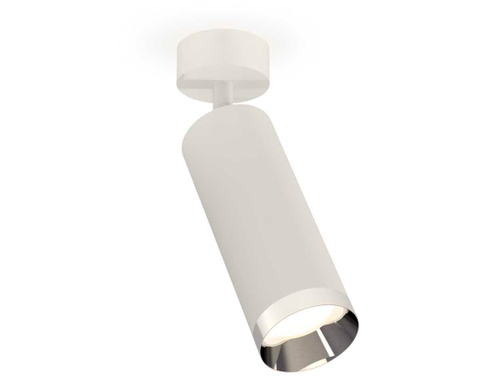 Комплект накладного светильника Ambrella light Techno Spot XM6342003 SWH/PSL белый песок/серебро полированное (A2202, C6342, N6132)