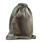 Сумка - мешок для сменной обуви Basir, с дизайном под рептилию, ассорти цветов