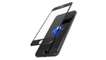 Защитное стекло iPhone 8 Plus черный (Full Glue) Zibelino