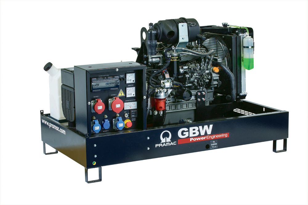 Дизельный генератор Pramac GBW10P (3 фазы )