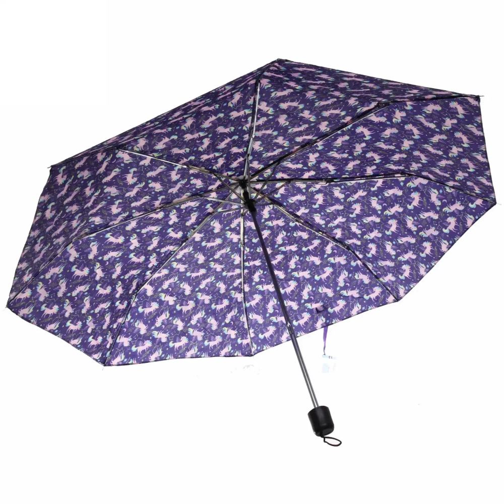 Зонт женский механический «Ultramarine - Цветы», микс 5-7 расцветок, 8 спиц, d-97см, длина в слож. виде 24см